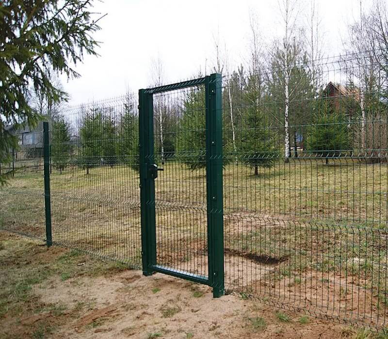 Калитка из 3D сетки